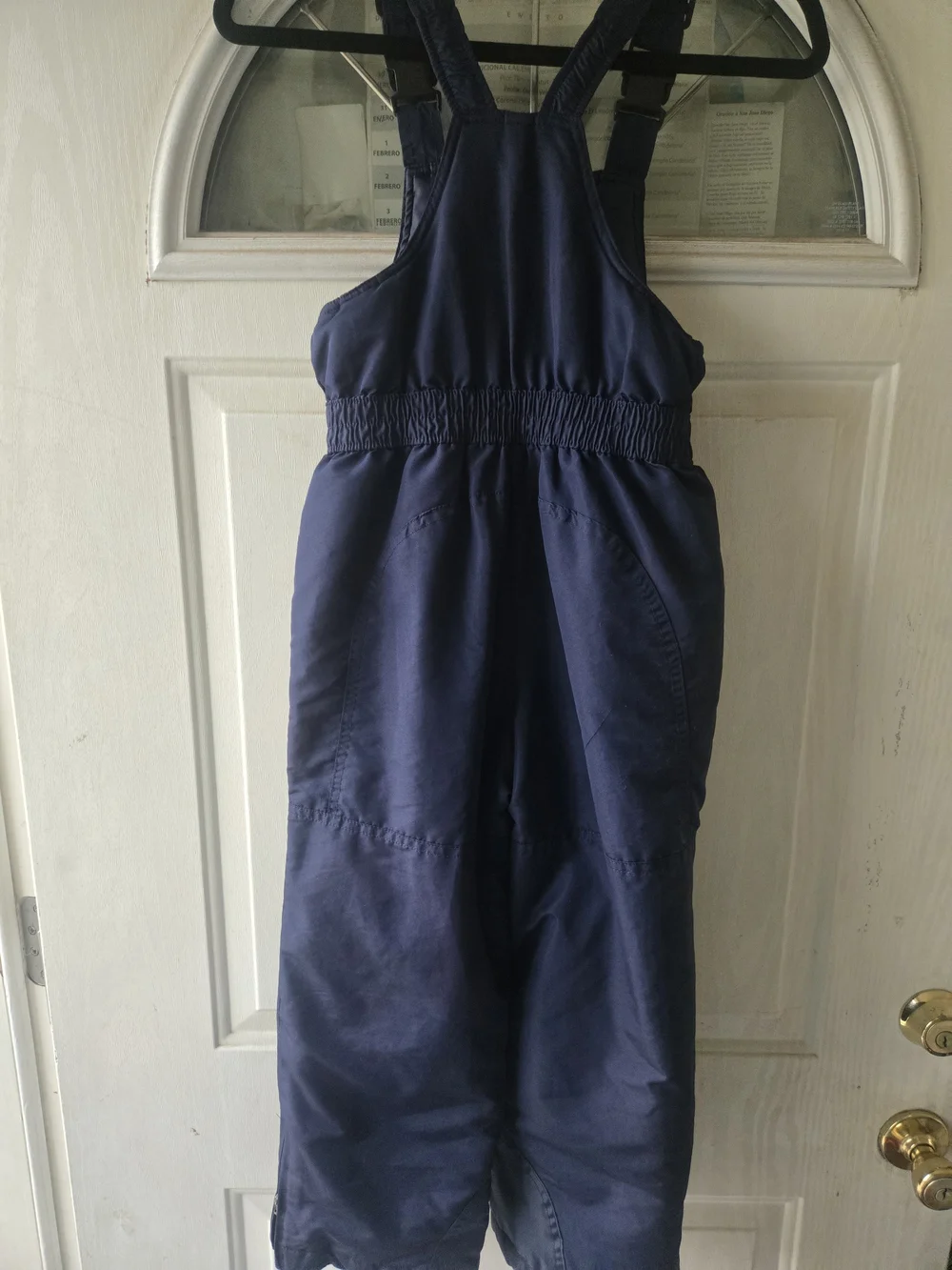 Faded Glory Navy Blue Kids Insulated Snow Bib